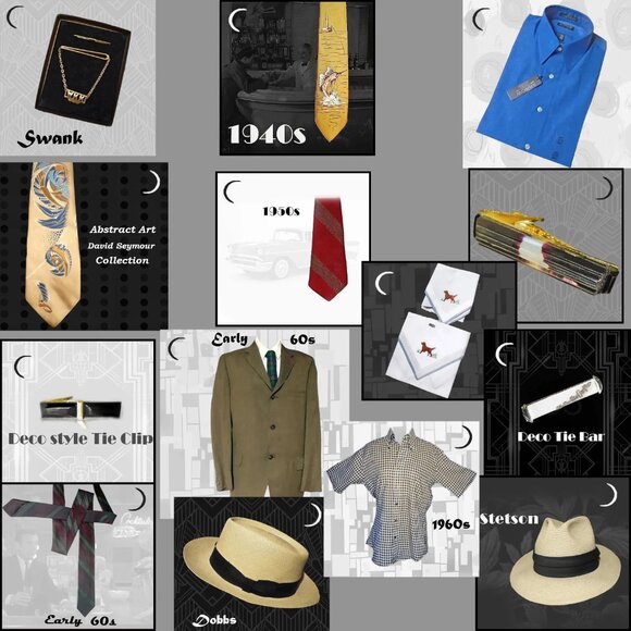 Mens Vintage Short Sleeve Shirt Gingham Check, Kings Road Preppy Light AcademiA - Picture 9 of 13